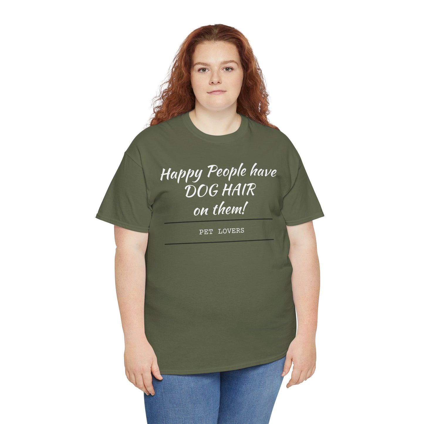 Dog Hair Tee for Pet Lovers