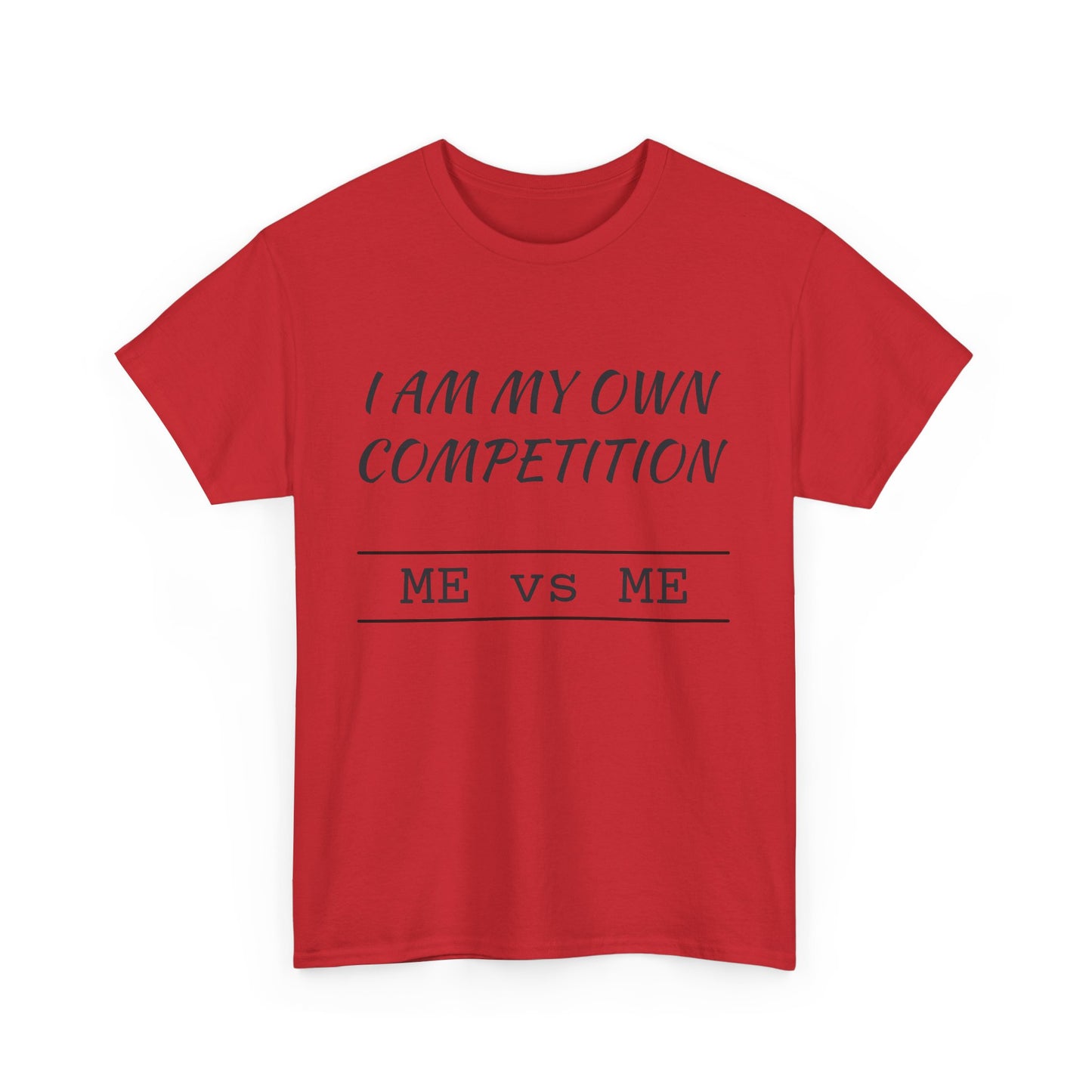 I am my own competition