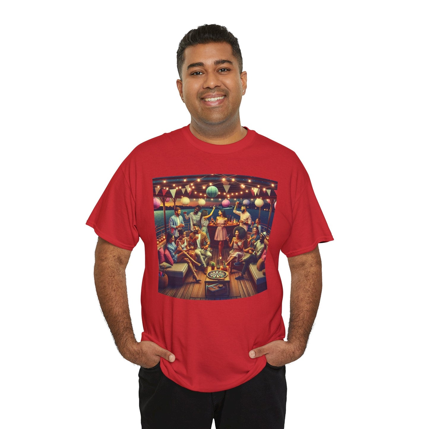 Vibrant Party Scene Printify