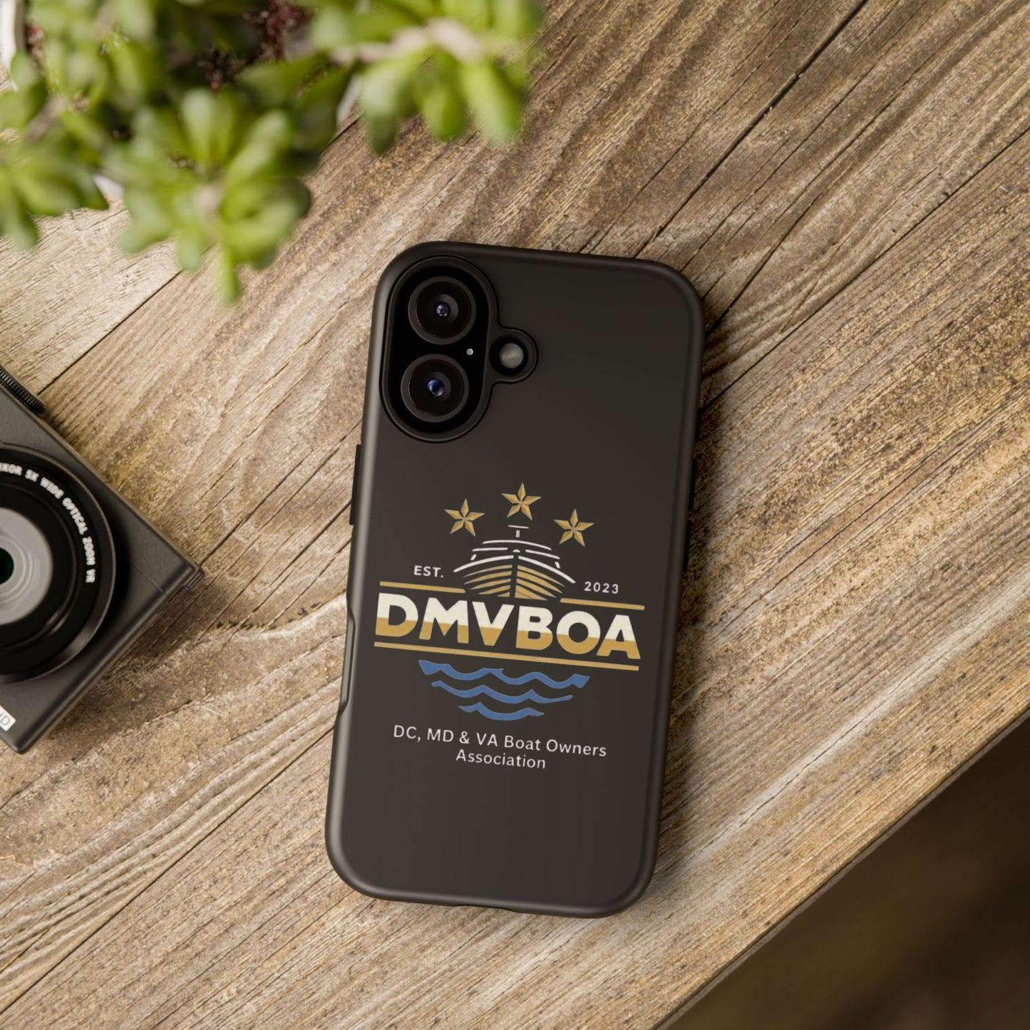 DMVBOA  Nautical Phone Case — DMV Boat Owners Association iPhone Cover
