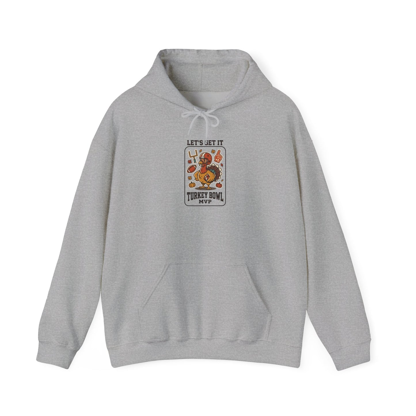 Turkey Bowl Thanksgiving Hoodie | Fall Harvest, Pumpkin Pie, Friendsgiving