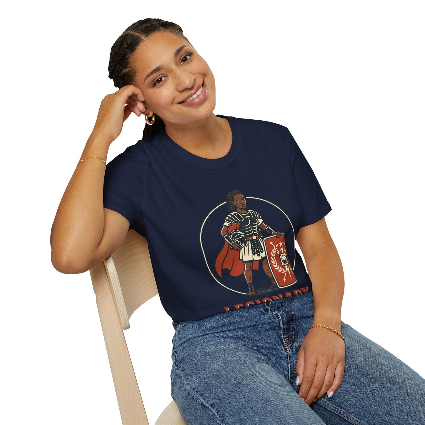 Legionary Roman Soldier Graphic T-Shirt