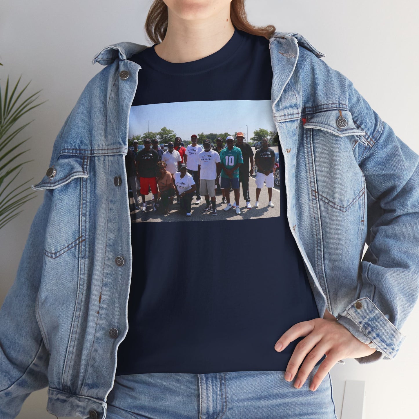 C-RYDERZ Group Photo Custom Tee — Personalized Reunion & Team Picture Shirt Printify