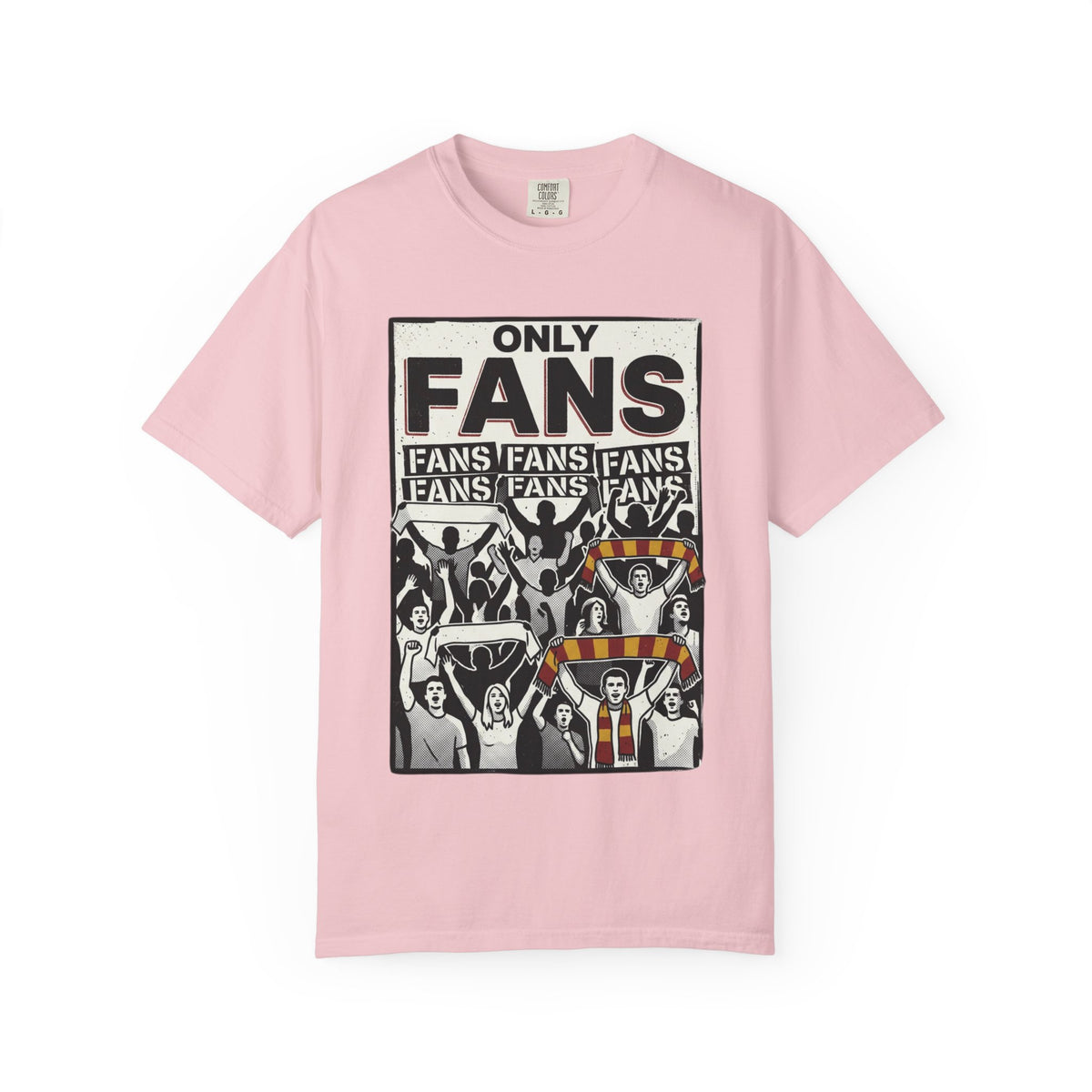 Only Fans Crowd Graphic T-Shirt — Vintage Sports Fan Tee