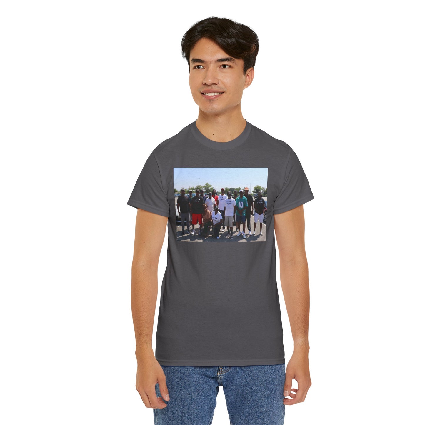 C-RYDERZ Group Photo Custom Tee — Personalized Reunion & Team Picture Shirt Printify