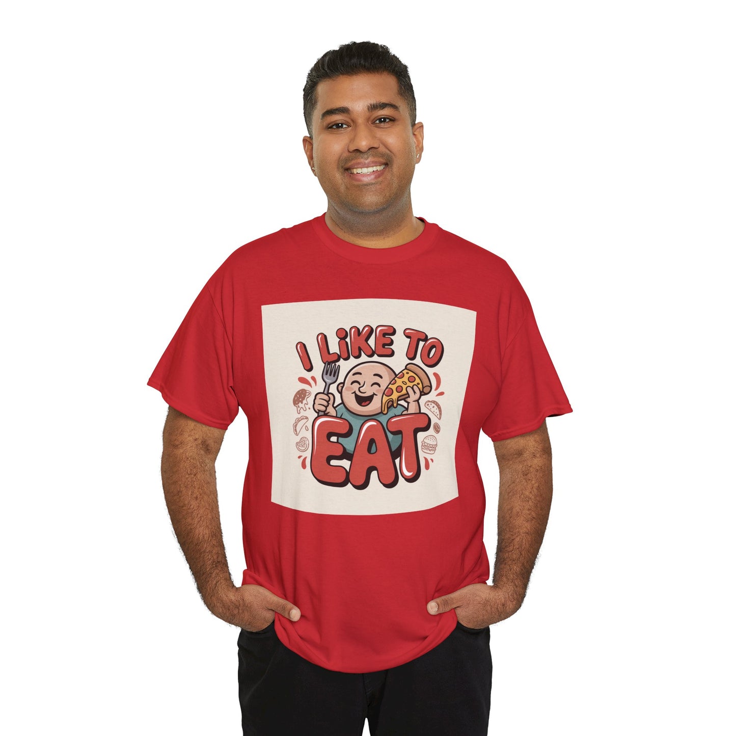 I Like To Eat T-Shirt — Funny Food Lover Graphic Tee