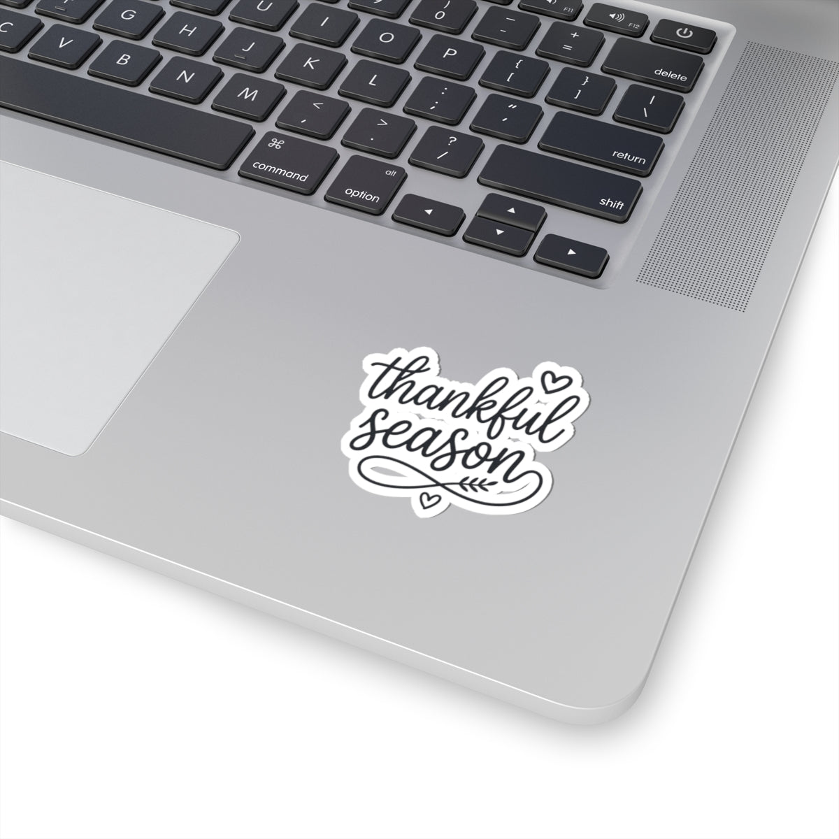 Thankful Season Sticker | Thanksgiving Fall, Harvest Script Vinyl