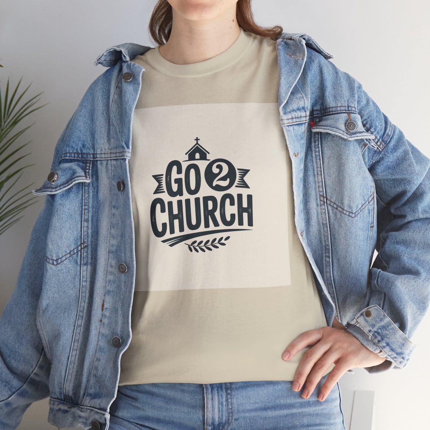 Go 2 Church T-Shirt — Faith-Based Gospel Tee