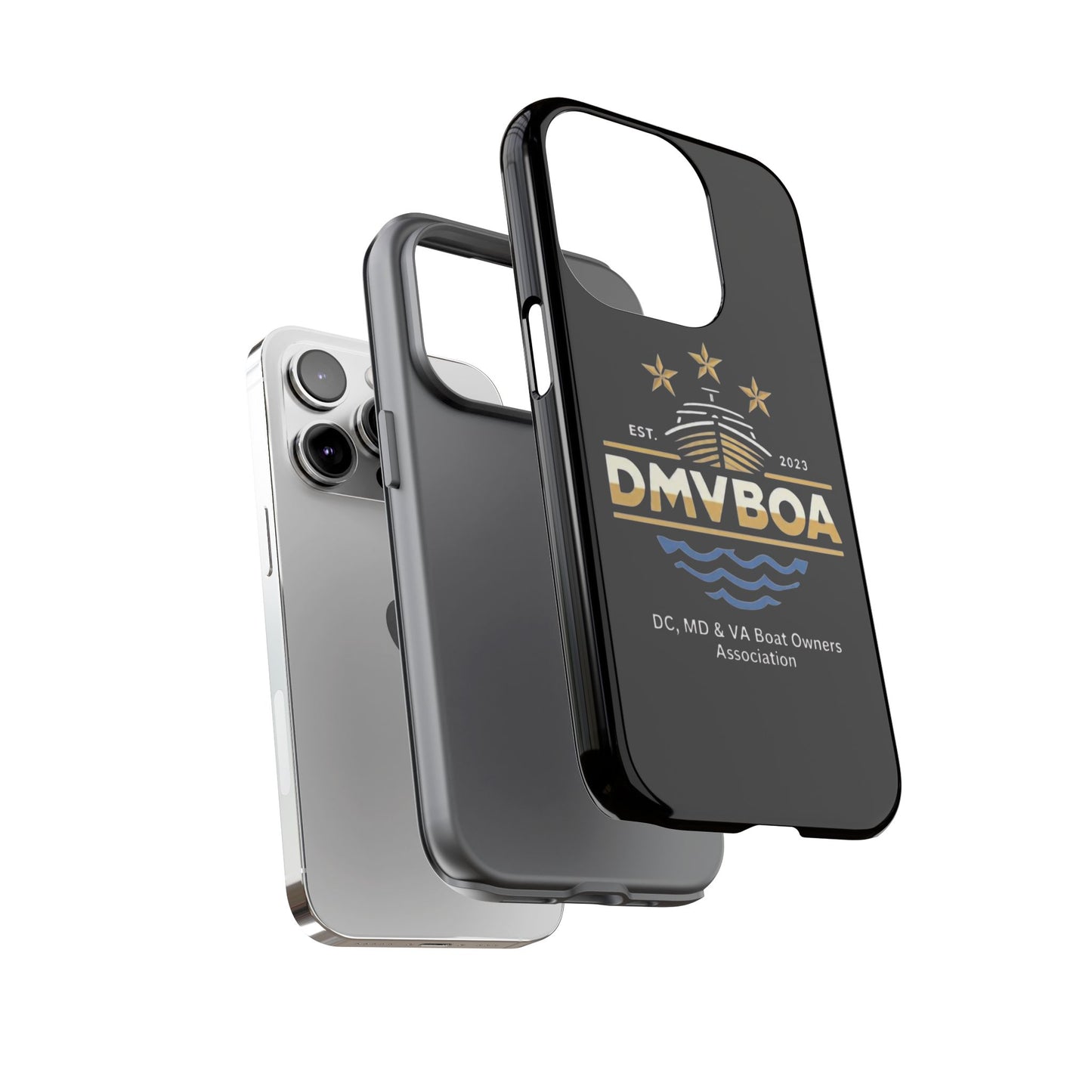 DMVBOA  Nautical Phone Case — DMV Boat Owners Association iPhone Cover
