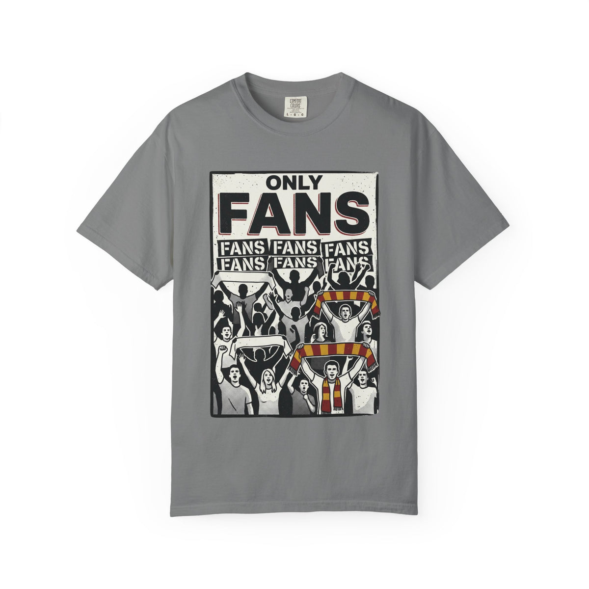Only Fans Crowd Graphic T-Shirt — Vintage Sports Fan Tee