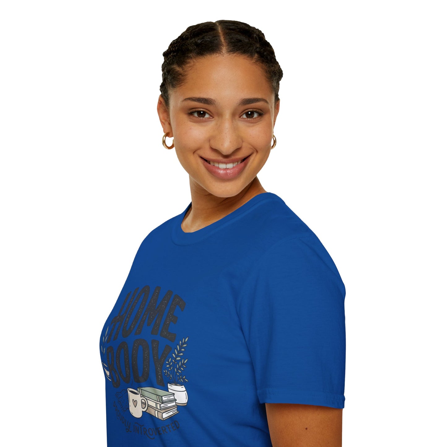 Homebody T-Shirt — 'Homebody Proudly Introverted' Cozy Graphic Tee