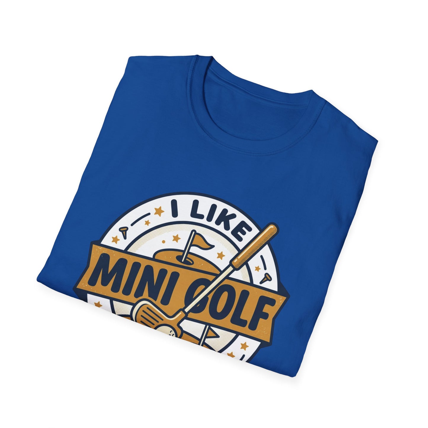 I Like Mini Golf T-Shirt — Retro Mini-Golf Graphic Tee for Fans & Players