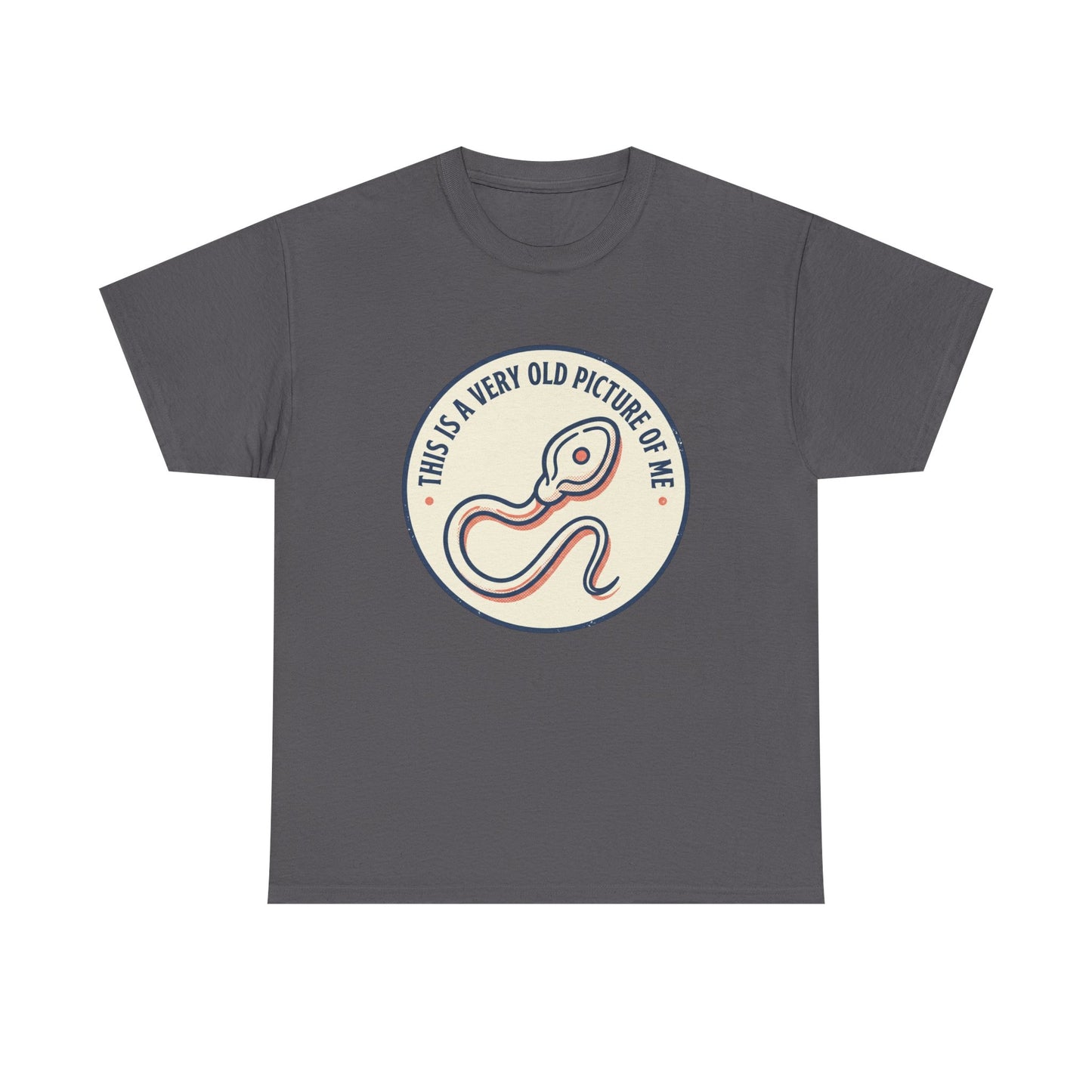 "This Is A Very Old Picture Of Me" Retro Snake Graphic Tee