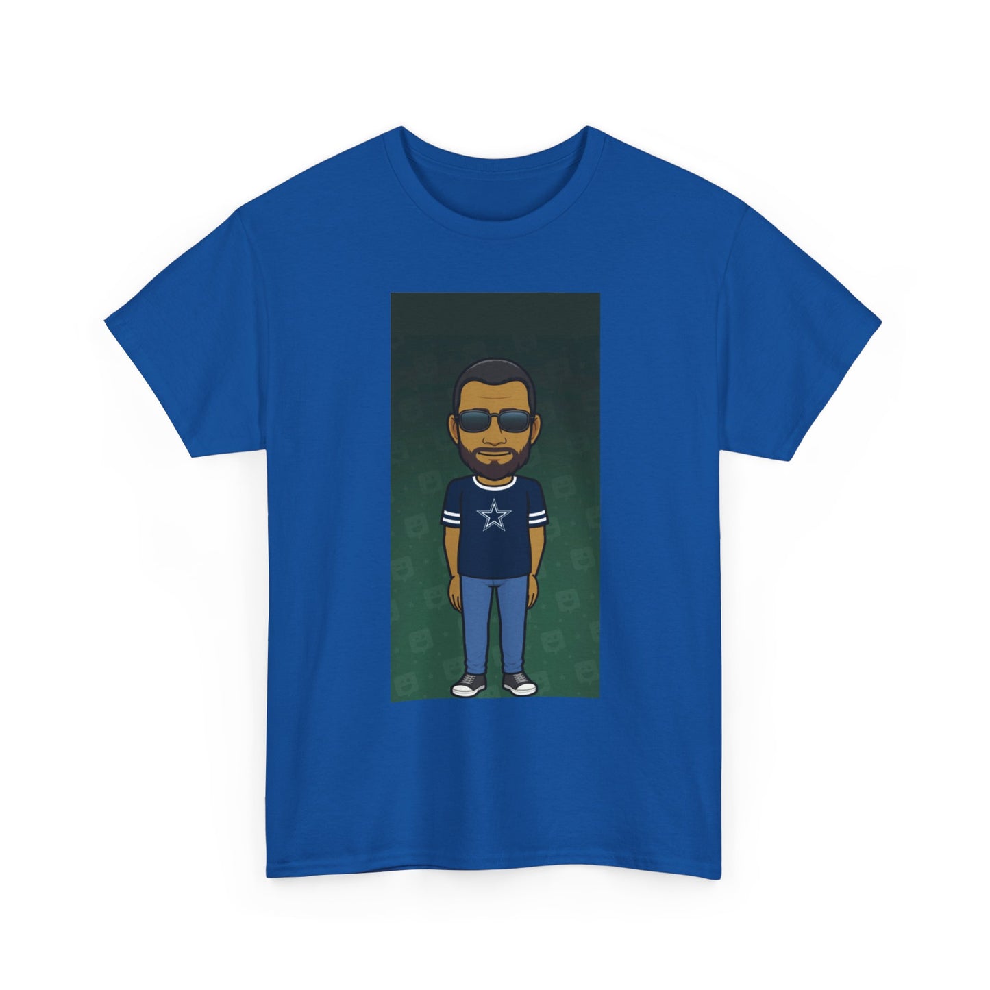 Cartoon Guy Graphic Tee — Personalized Avatar Shirt Printify