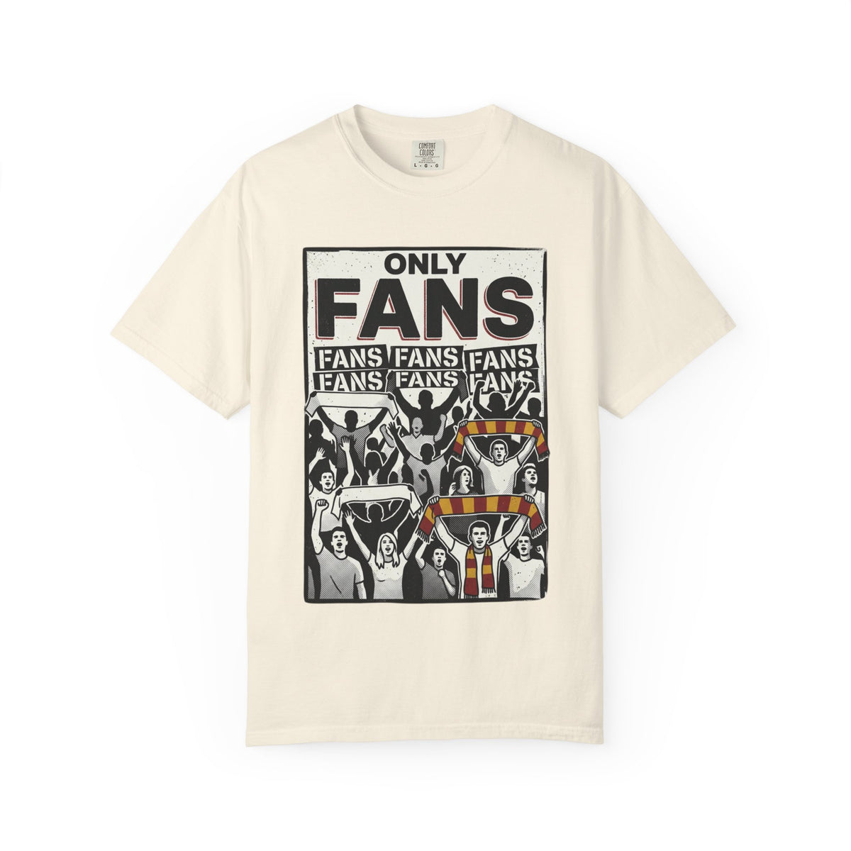 Only Fans Crowd Graphic T-Shirt — Vintage Sports Fan Tee