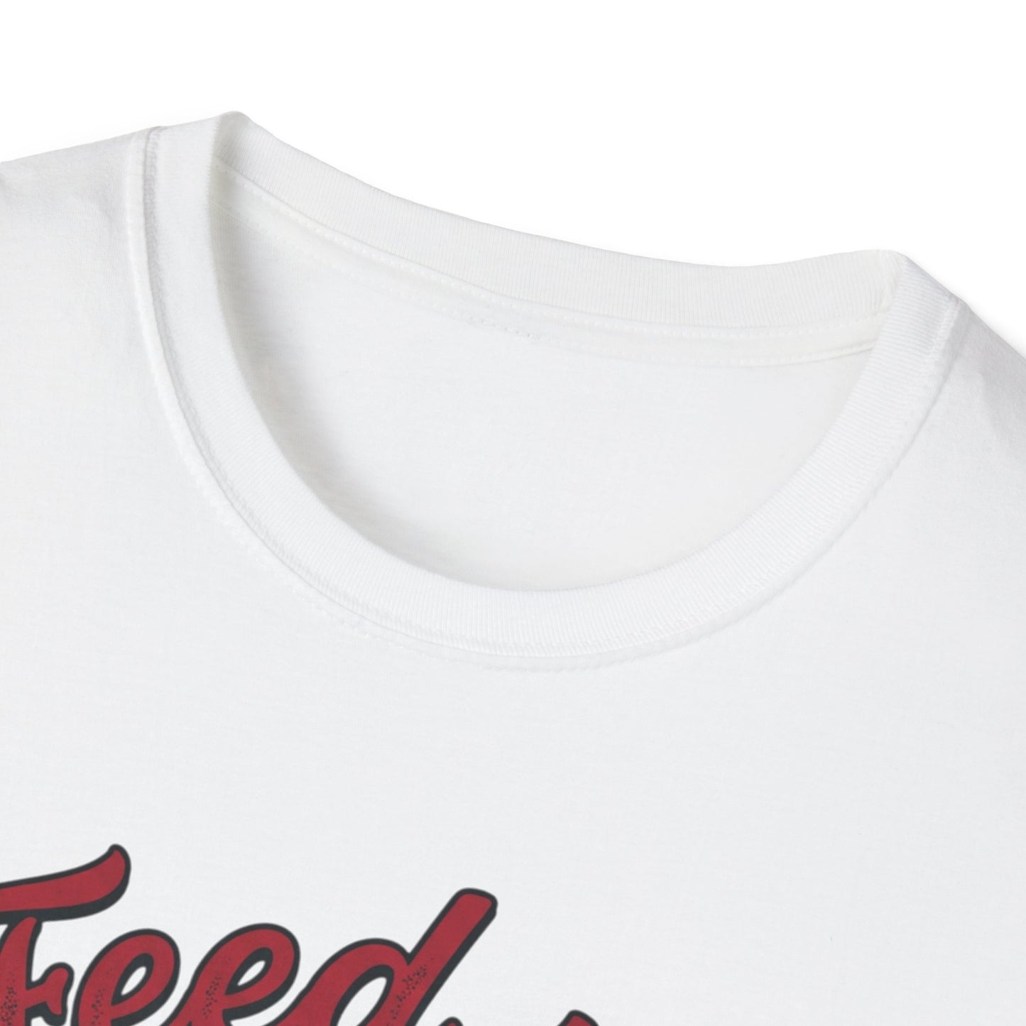 Feed Me Eat Me T-Shirt — Retro Pinup Burger Graphic Tee Printify