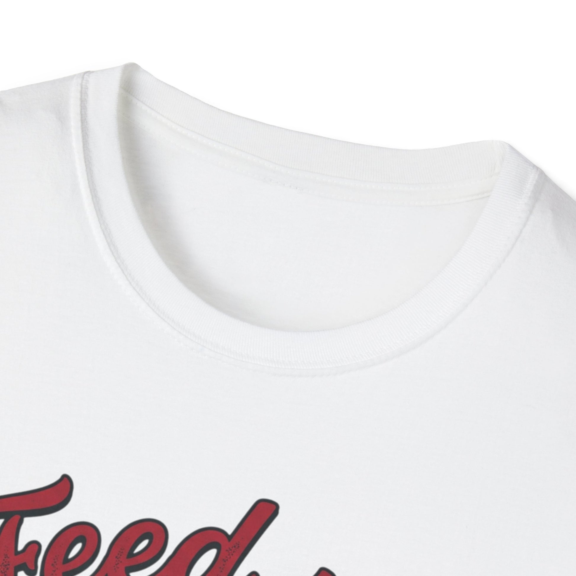 Feed Me Eat Me T-Shirt — Retro Pinup Burger Graphic Tee Printify