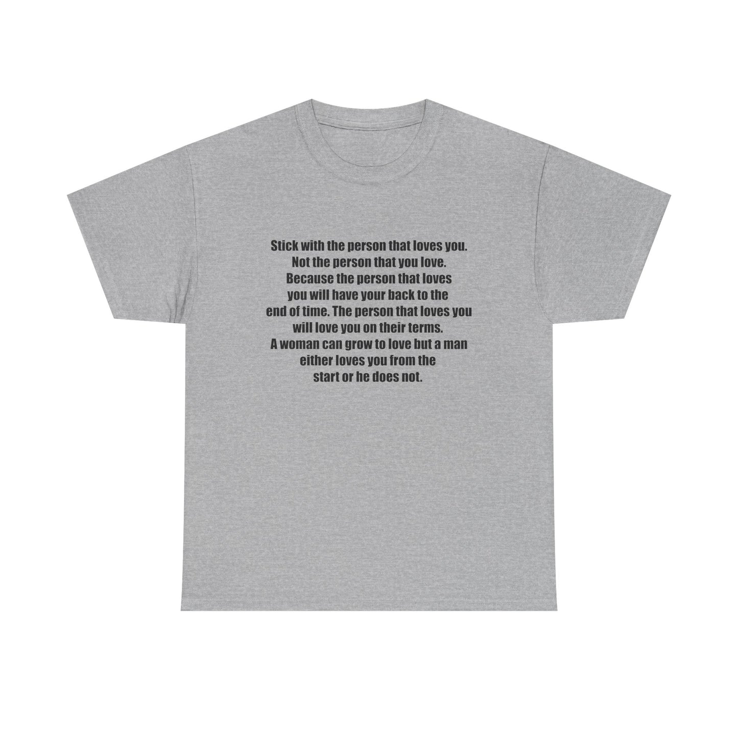 Inspirational Love Quote Tee