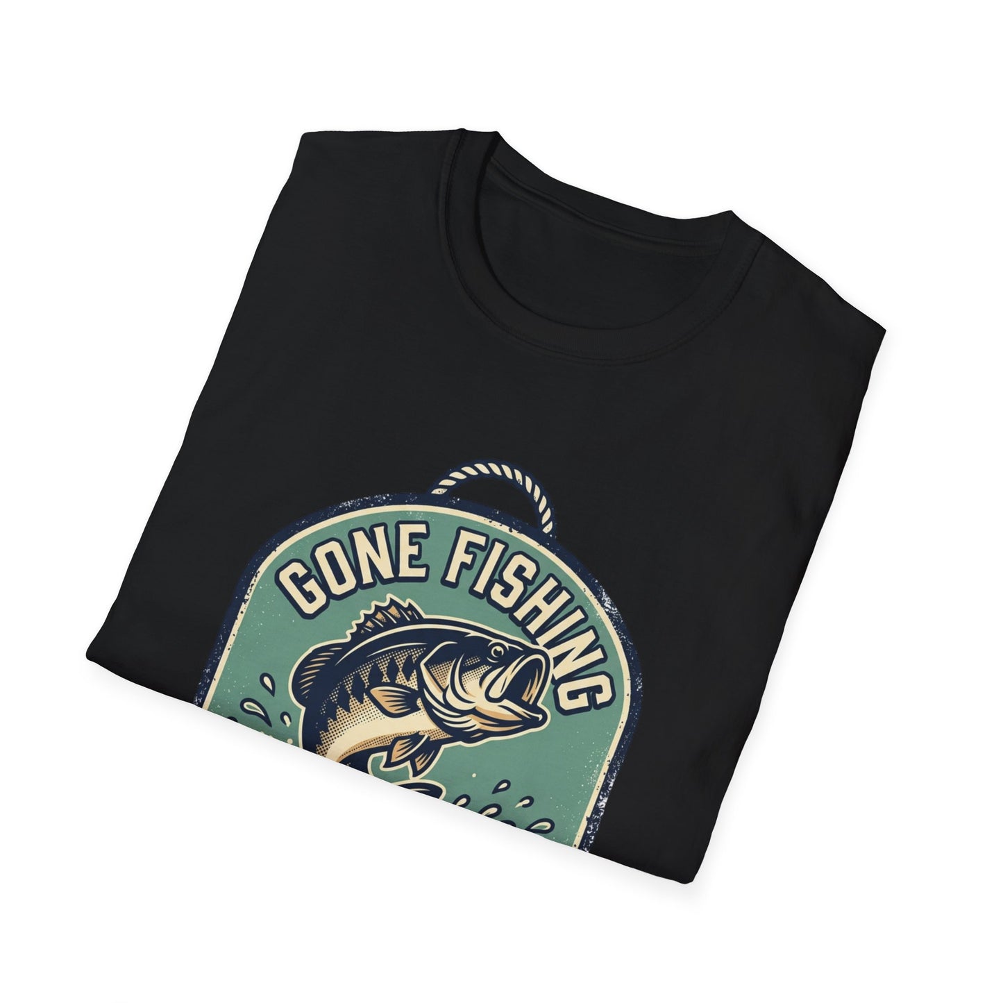 Gone Fishing T-Shirt – "Catch You Later" Bass Fishing Tee