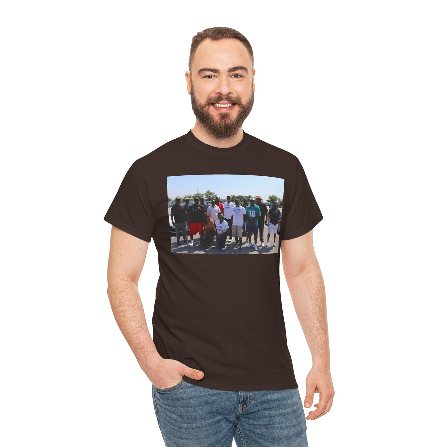 C-RYDERZ Group Photo Custom Tee — Personalized Reunion & Team Picture Shirt Printify