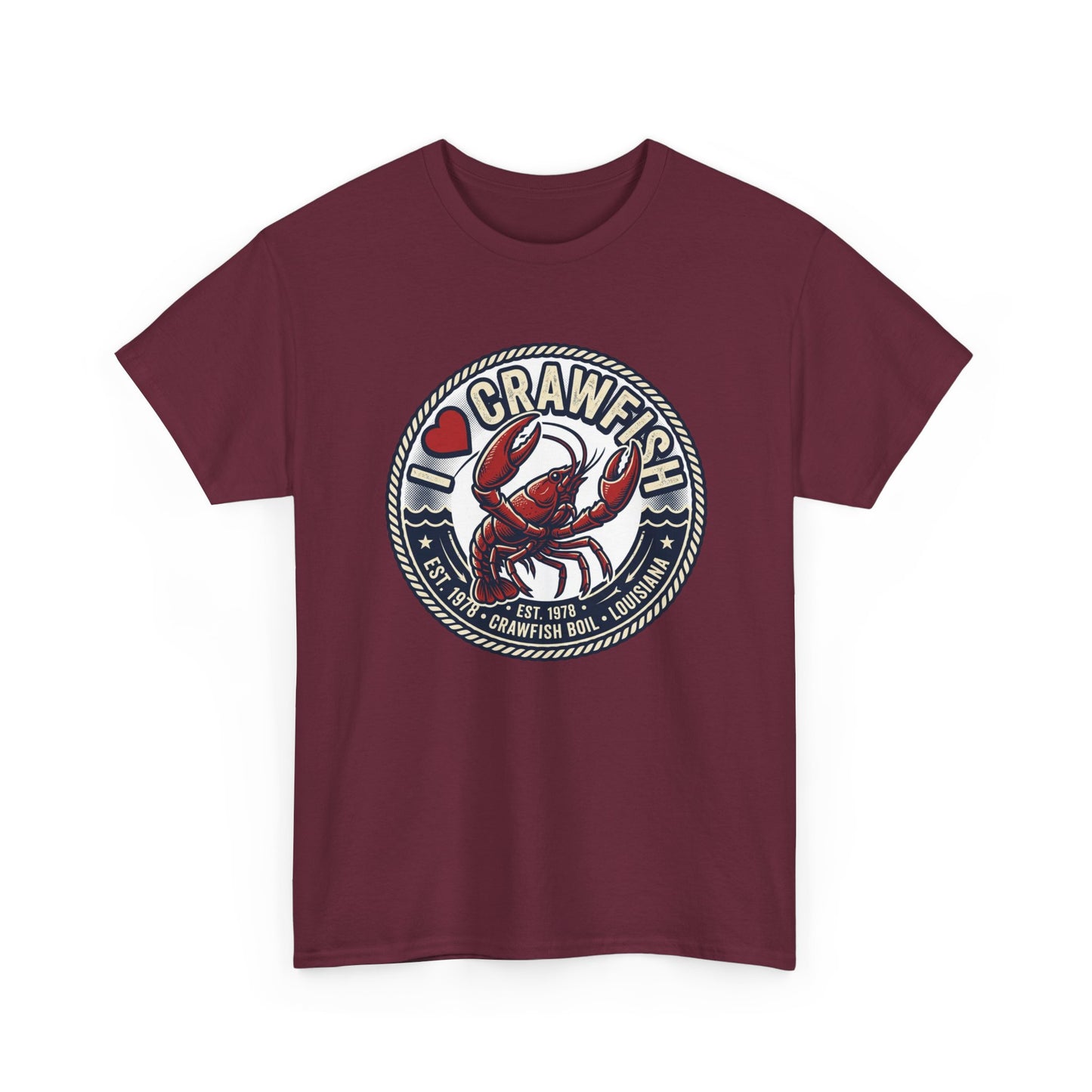 Crawfish Boil T-Shirt - I  Crawfish Seafood Festival Tee