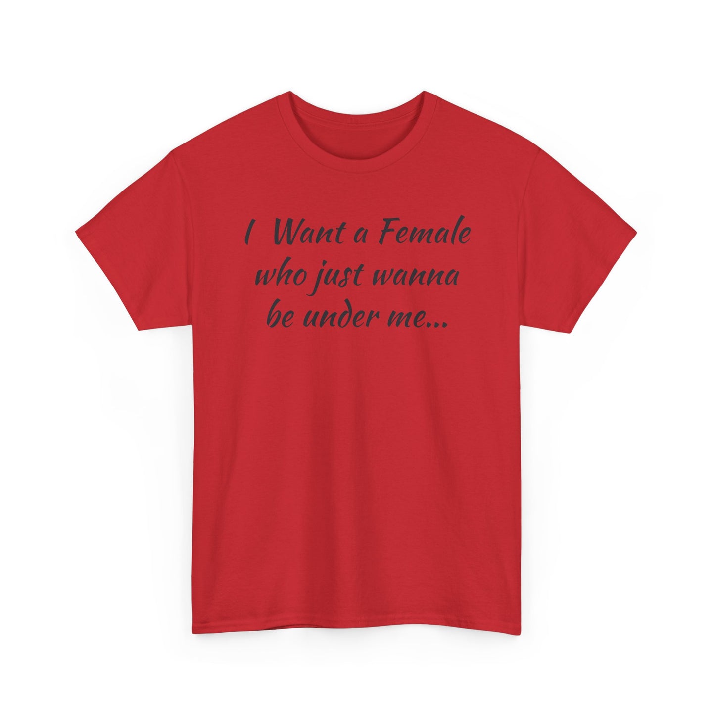 I want a female for me