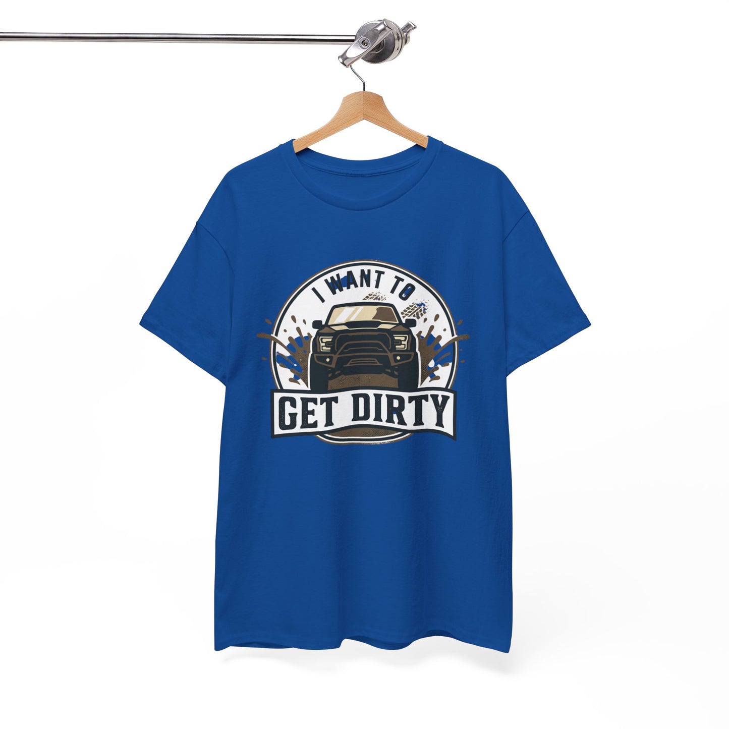 Get Dirty Truck Tee — Off-Road Adventure Graphic T-Shirt
