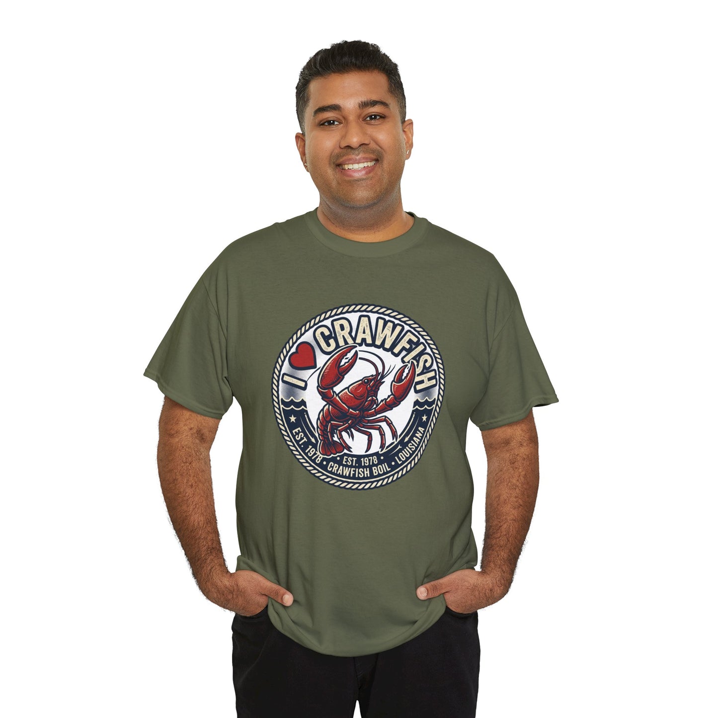 Crawfish Boil T-Shirt - I  Crawfish Seafood Festival Tee