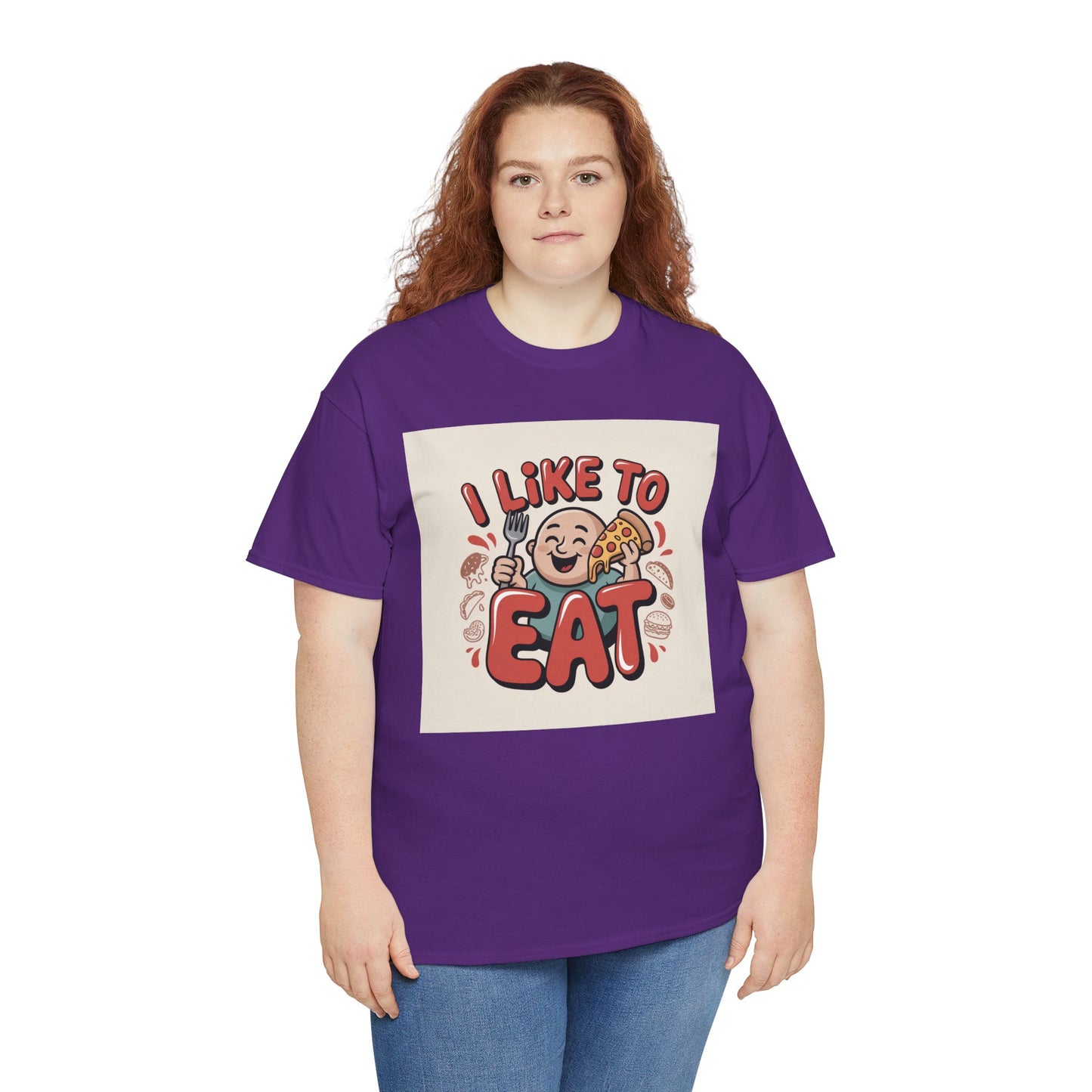 I Like To Eat T-Shirt — Funny Food Lover Graphic Tee