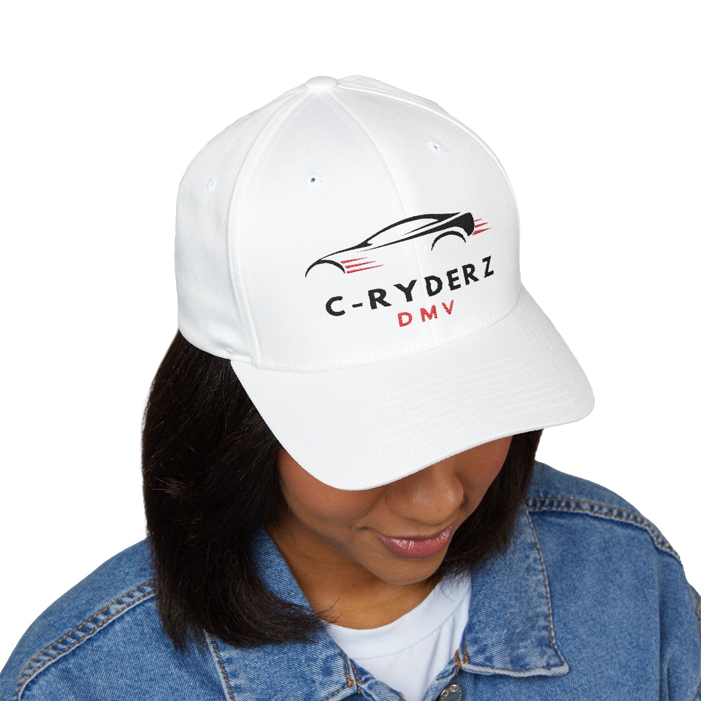 C-RYDERZ DMV Embroidered Hat — Performance Car Logo Cap