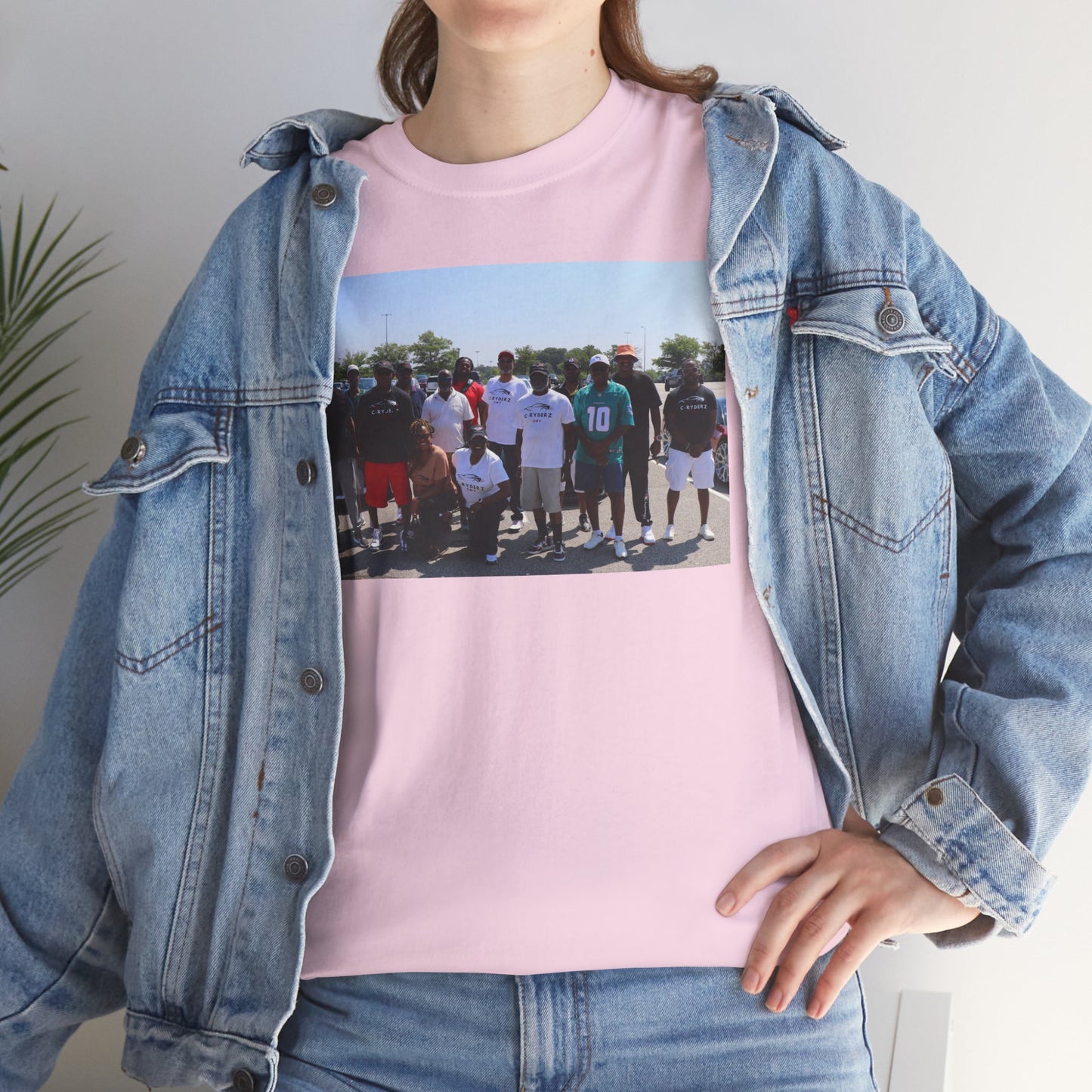C-RYDERZ Group Photo Custom Tee — Personalized Reunion & Team Picture Shirt Printify
