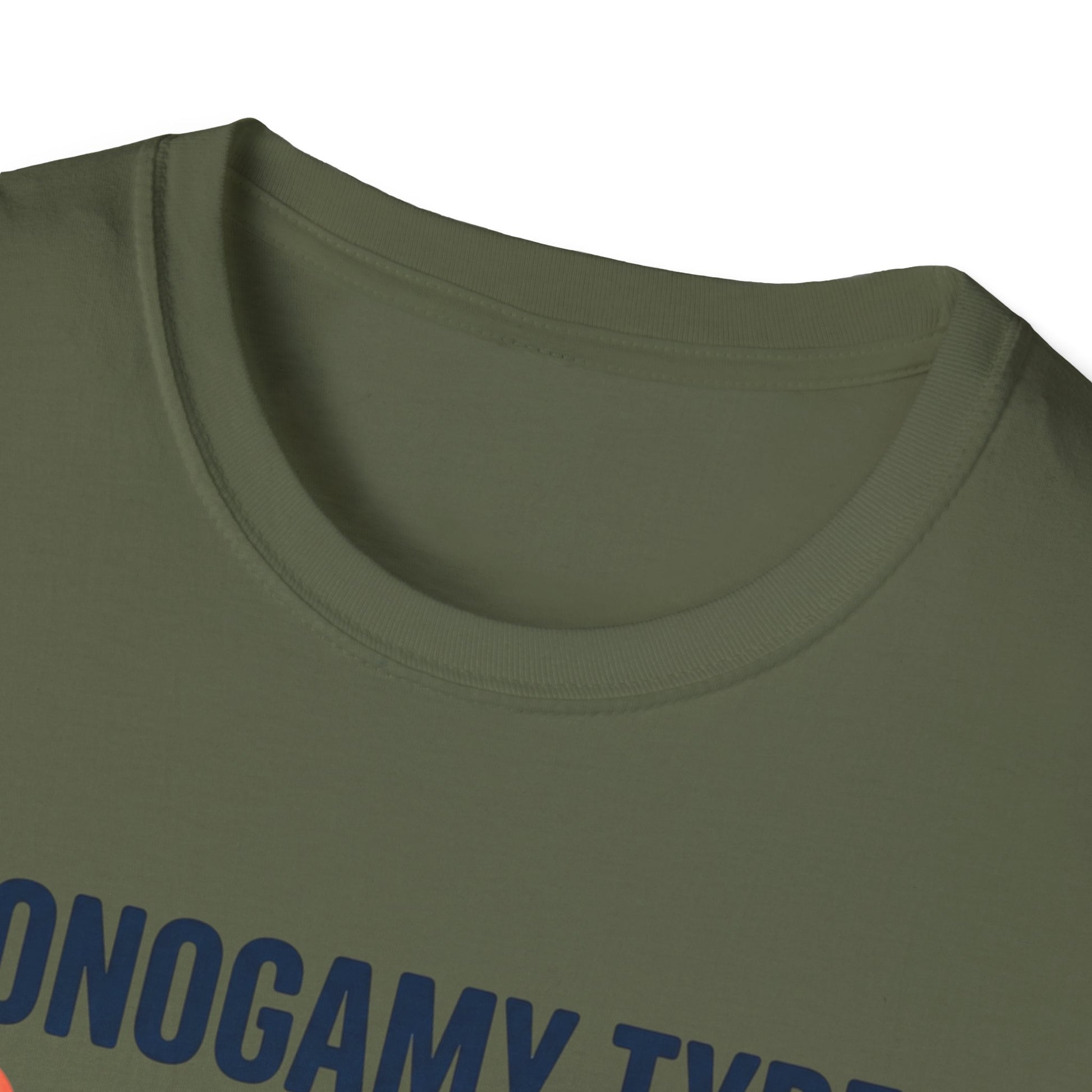 "Monogamy Type: Don't Hurt My Feelings" Graphic Tee Printify