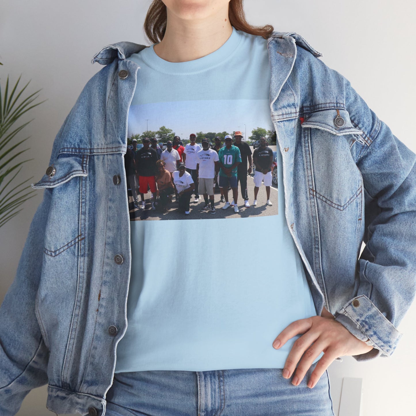 C-RYDERZ Group Photo Custom Tee — Personalized Reunion & Team Picture Shirt Printify