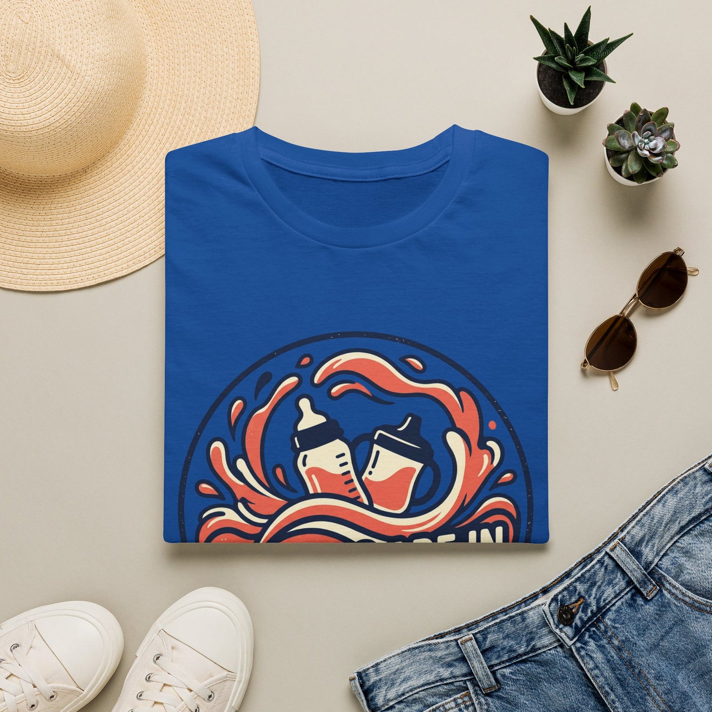 "My Kids Are in Liquid Form" Funny Parenting Tee