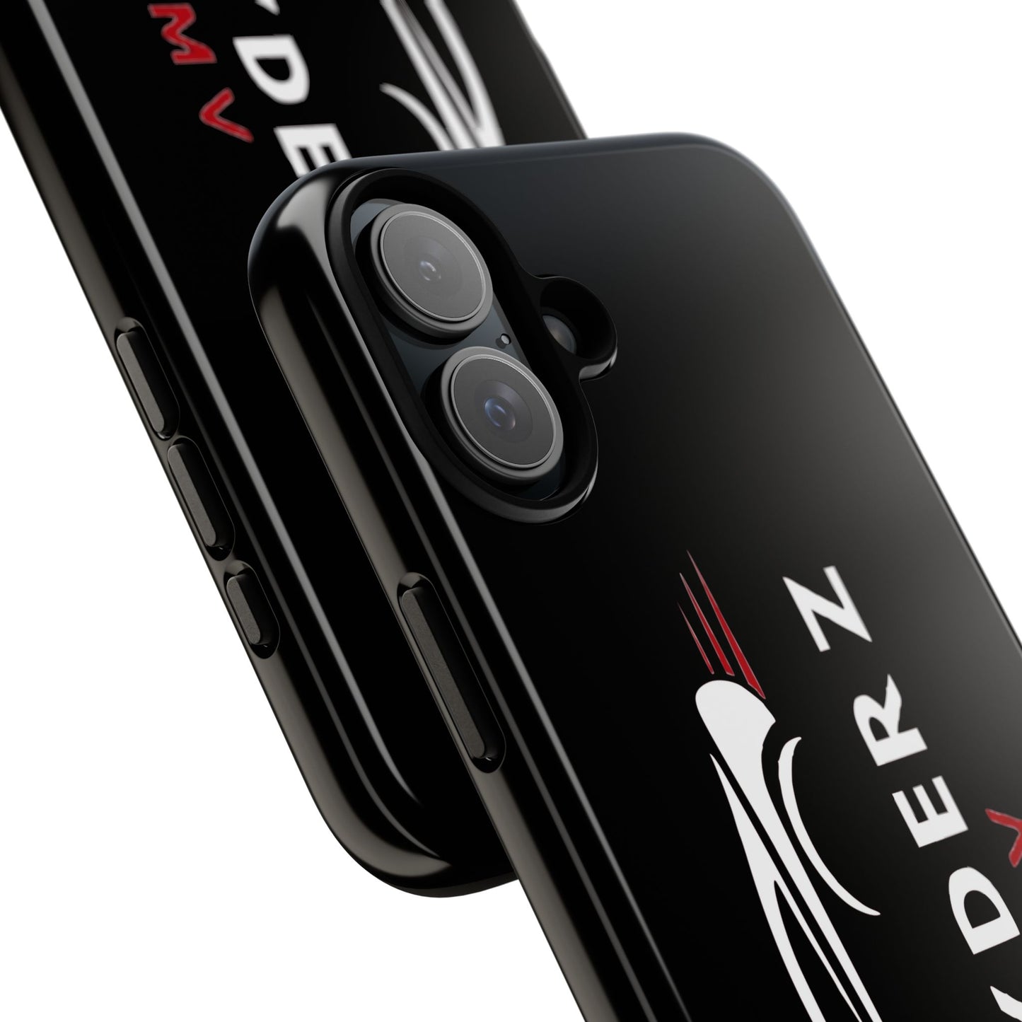 C-Ryderz DMV Black Slim Phone Case — Sporty Car Silhouette Protective Cover Printify