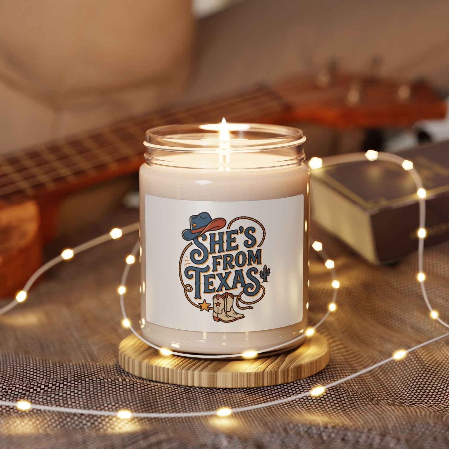 Texas Scented Soy Candle, 9oz