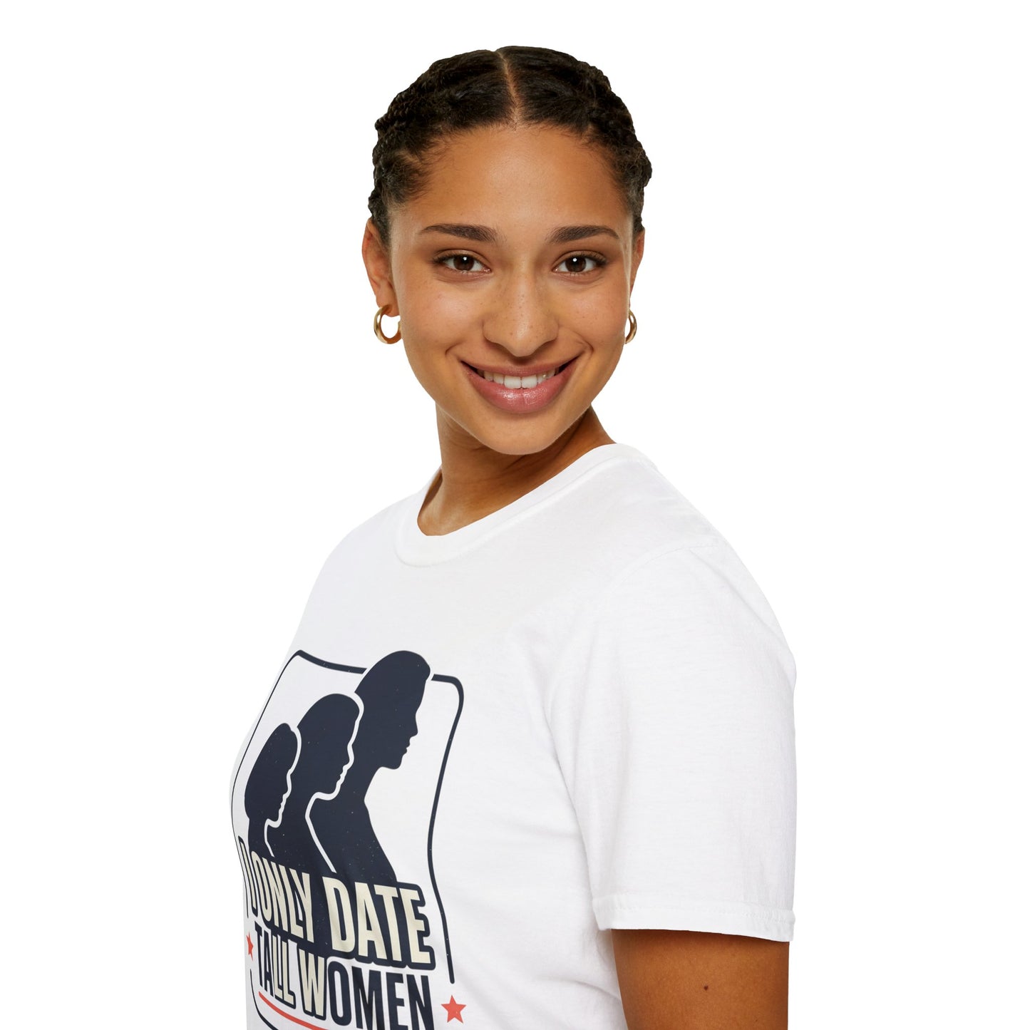 I Only Date Tall Women T-Shirt — Funny Tall Women Pride Tee