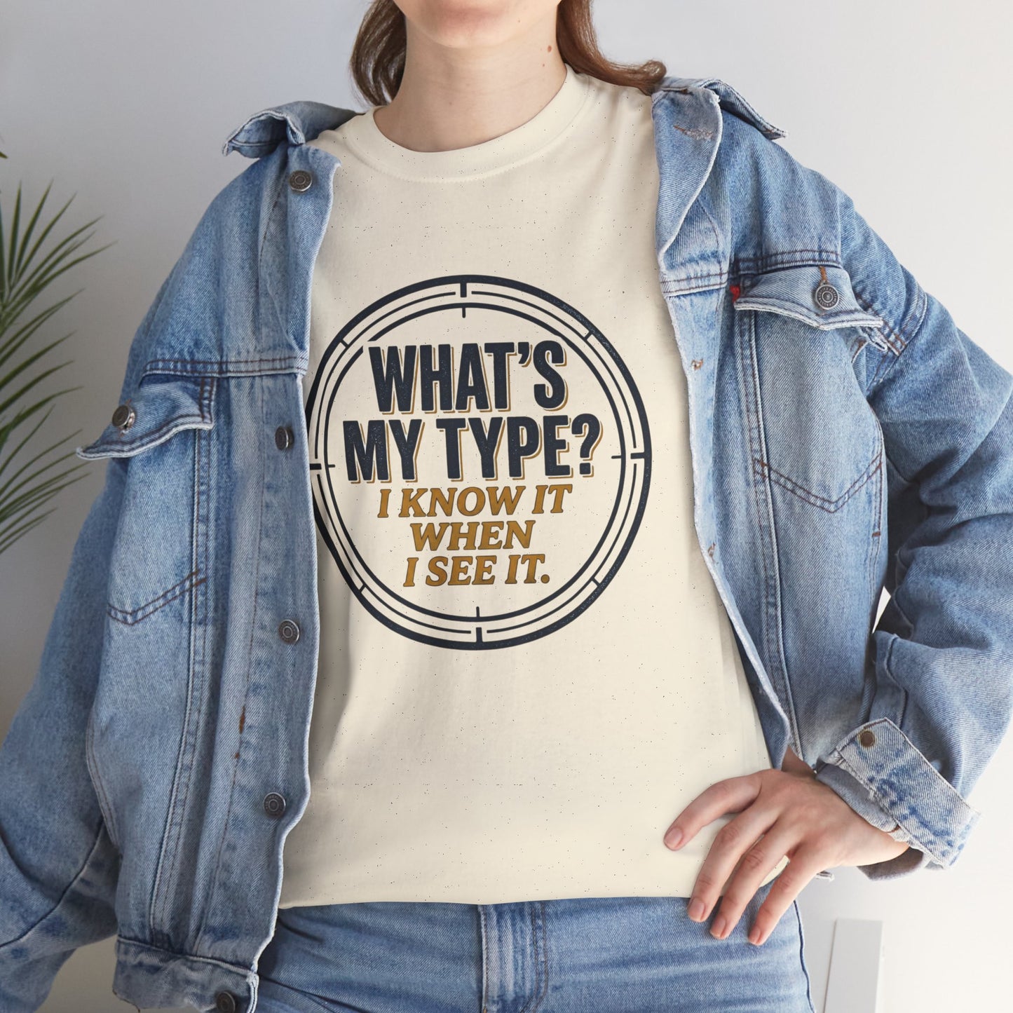 "What's My Type? I Know It When I See It" Graphic Tee