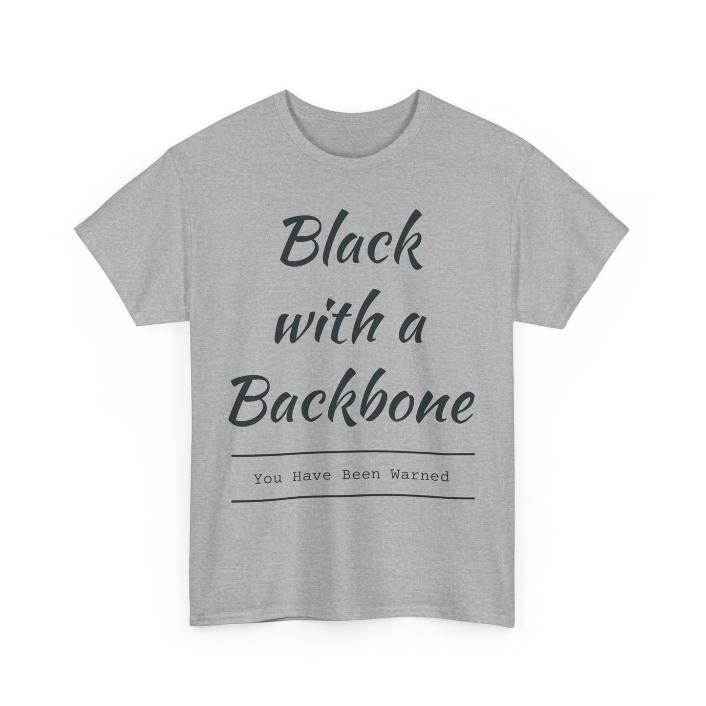 Black with a Backbone