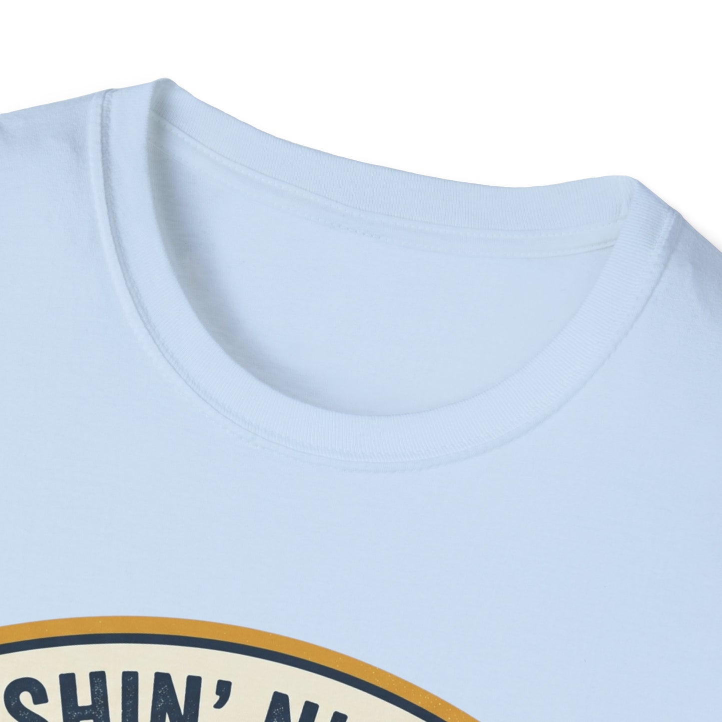 Fishing N' Beer T-Shirt — "Fishin' N' Beer That's Why I'm Here" Fishing Graphic Shirt