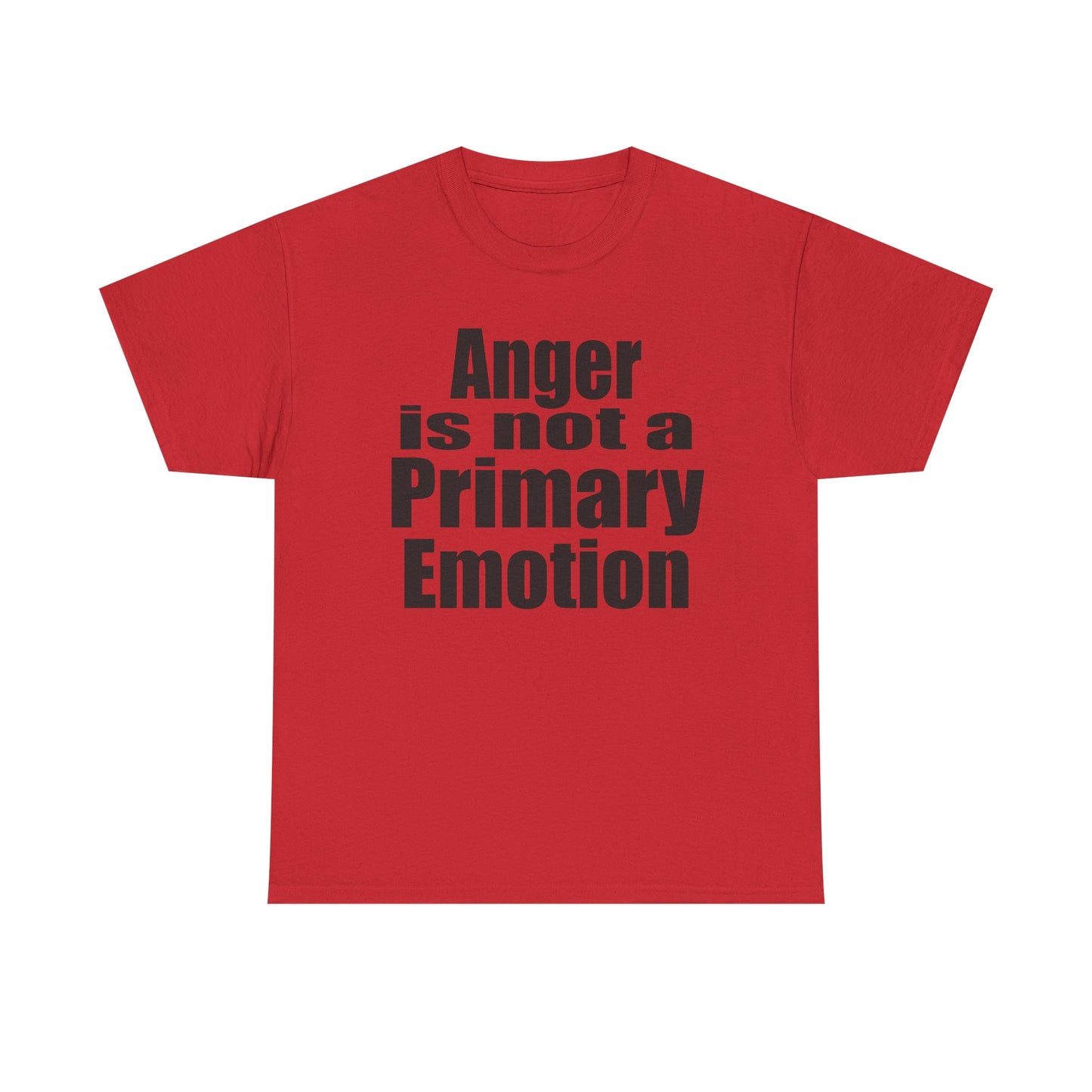 Anger is not a Primary Emotion