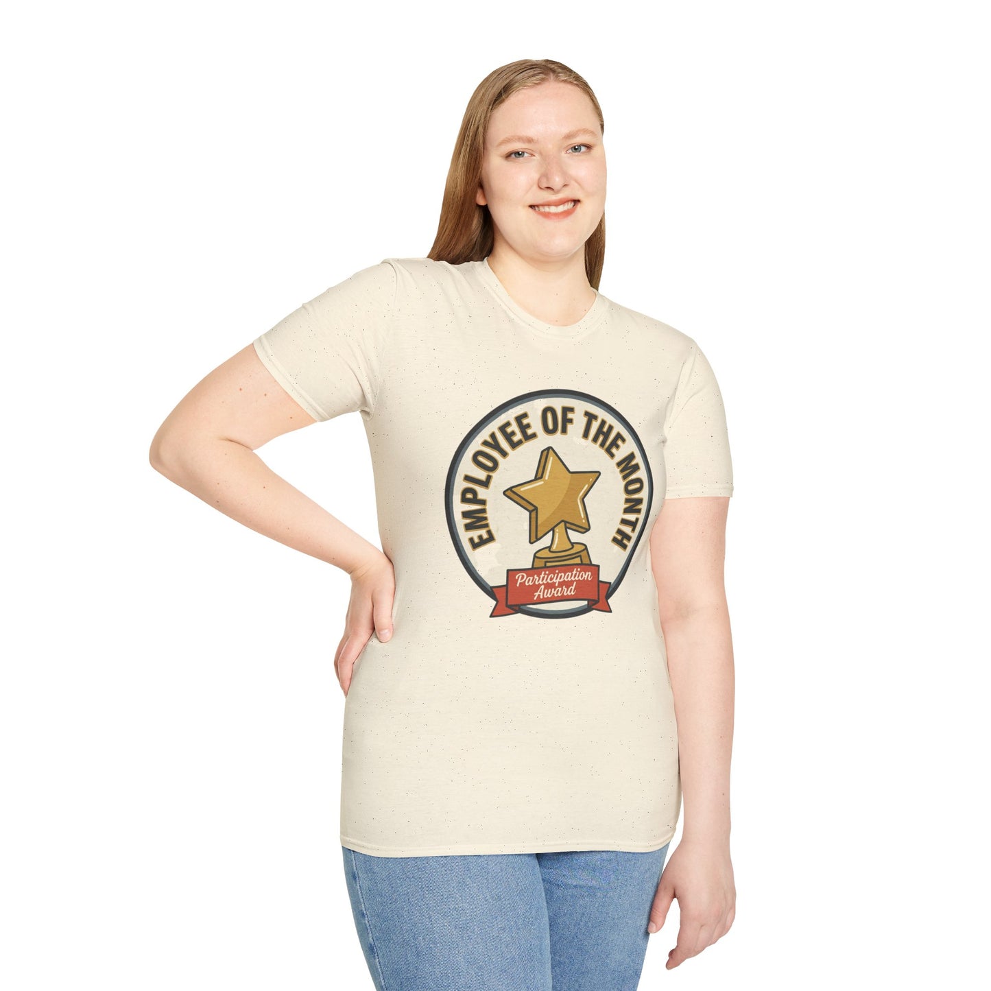 Employee of the Month T-Shirt — Participation Award Star Tee