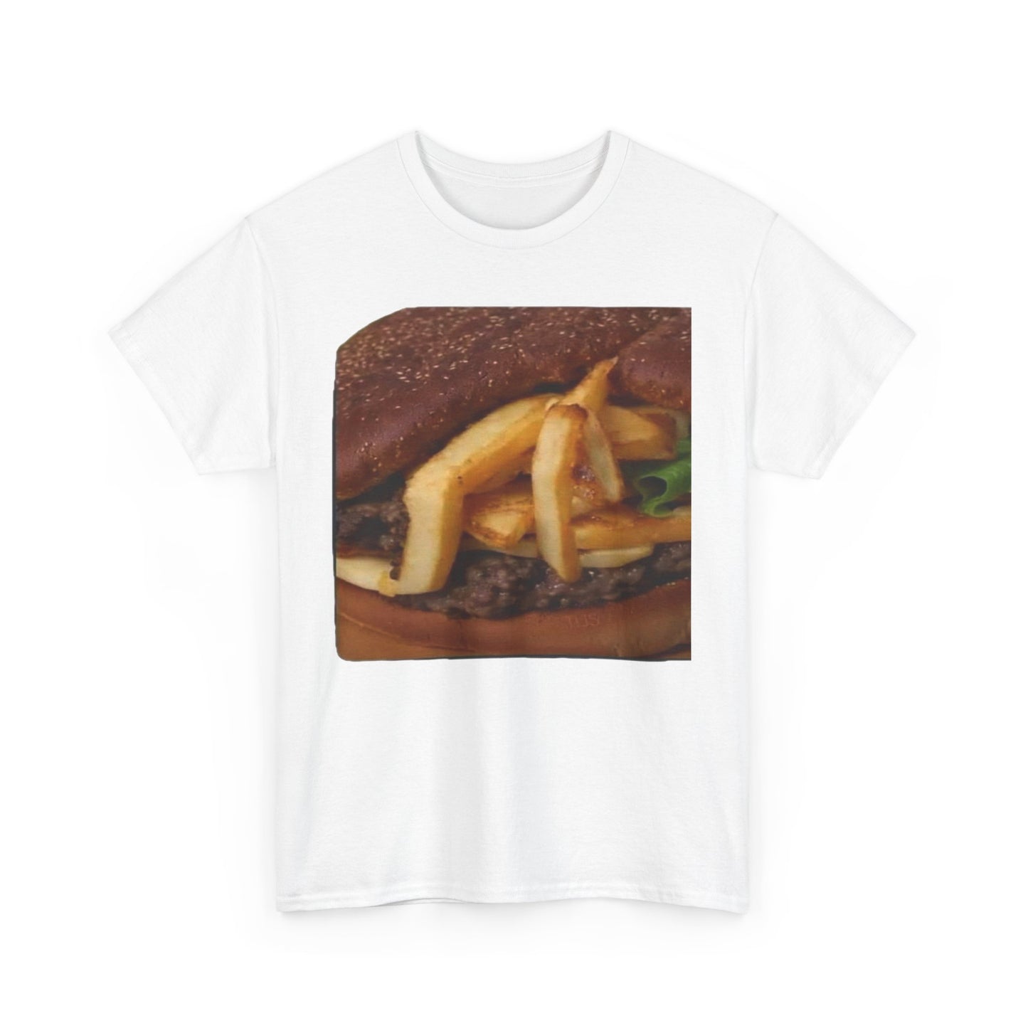Fast Food Lover's - Burger & Fries Graphic T-Shirt