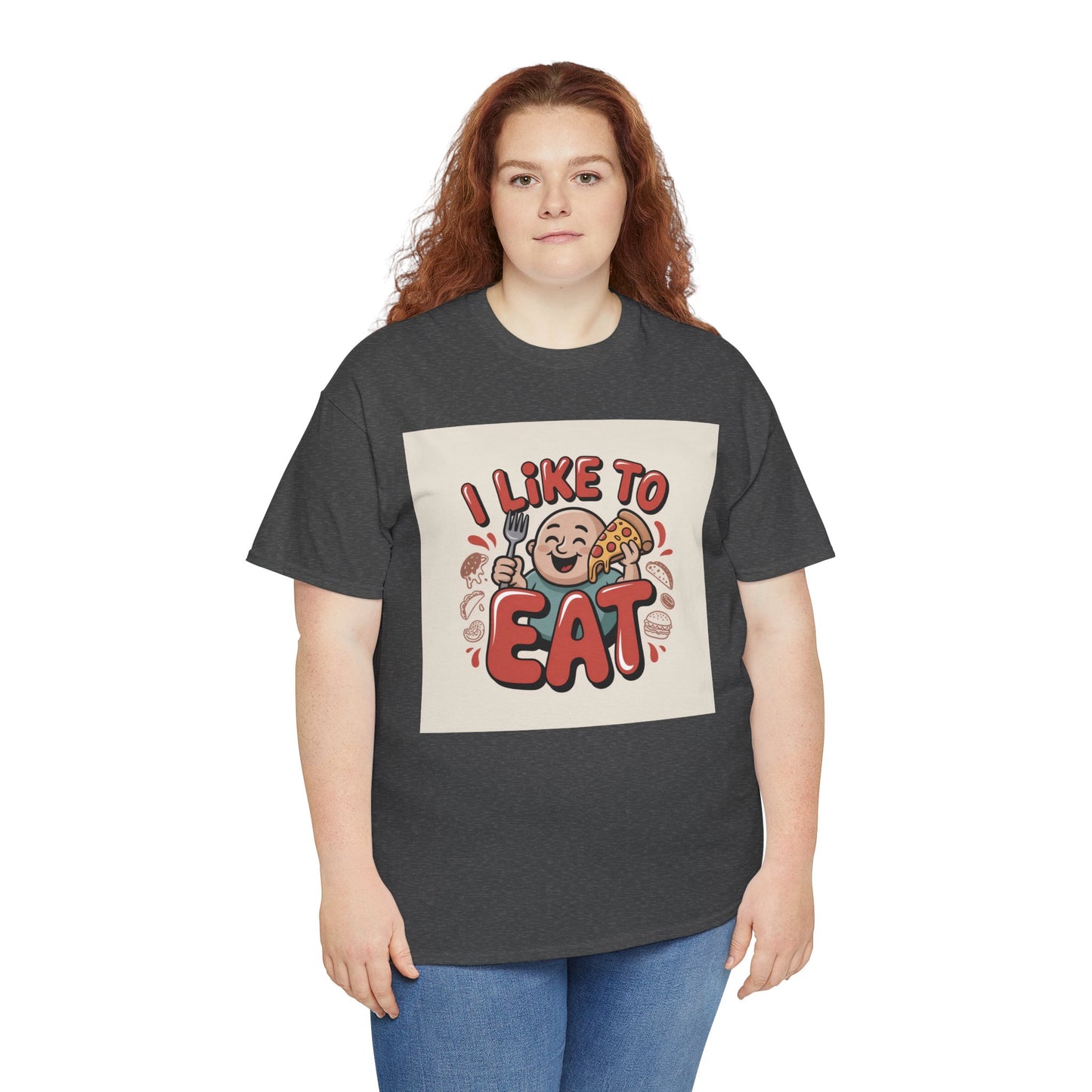 I Like To Eat T-Shirt — Funny Food Lover Graphic Tee