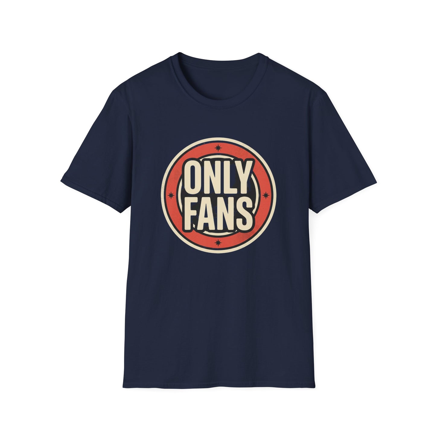 OnlyFans Logo Graphic T-Shirt — Retro Circle Design