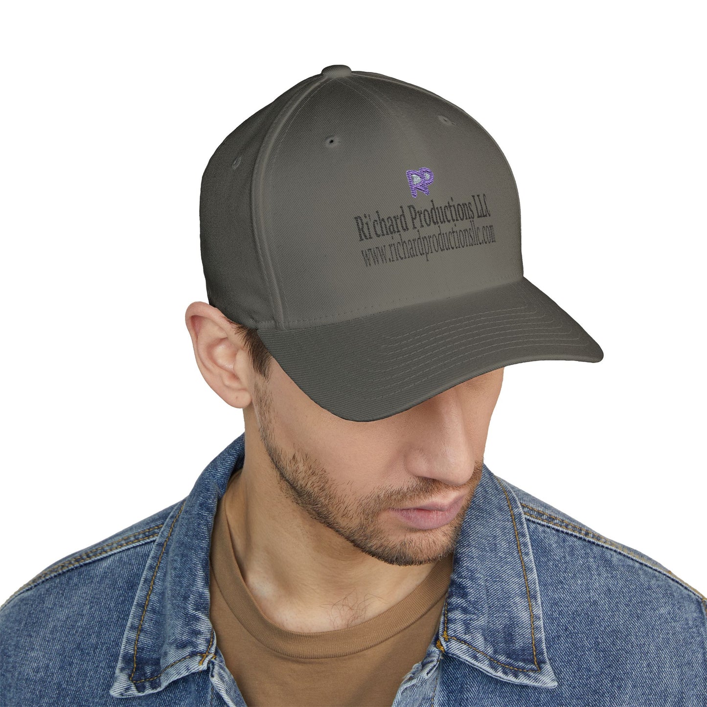 Richard Productions LLC Promotional Hat-Embroidered Logo Baseball Cap