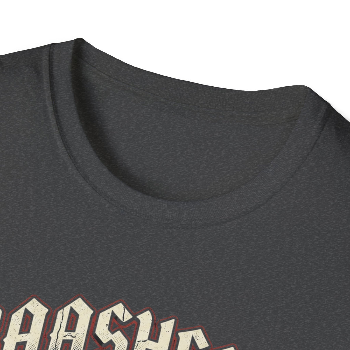 Basshead Skull T-Shirt — “I Make Everyone Listen to My Music, Crank It Up!” Guitar & Speaker Rock Tee