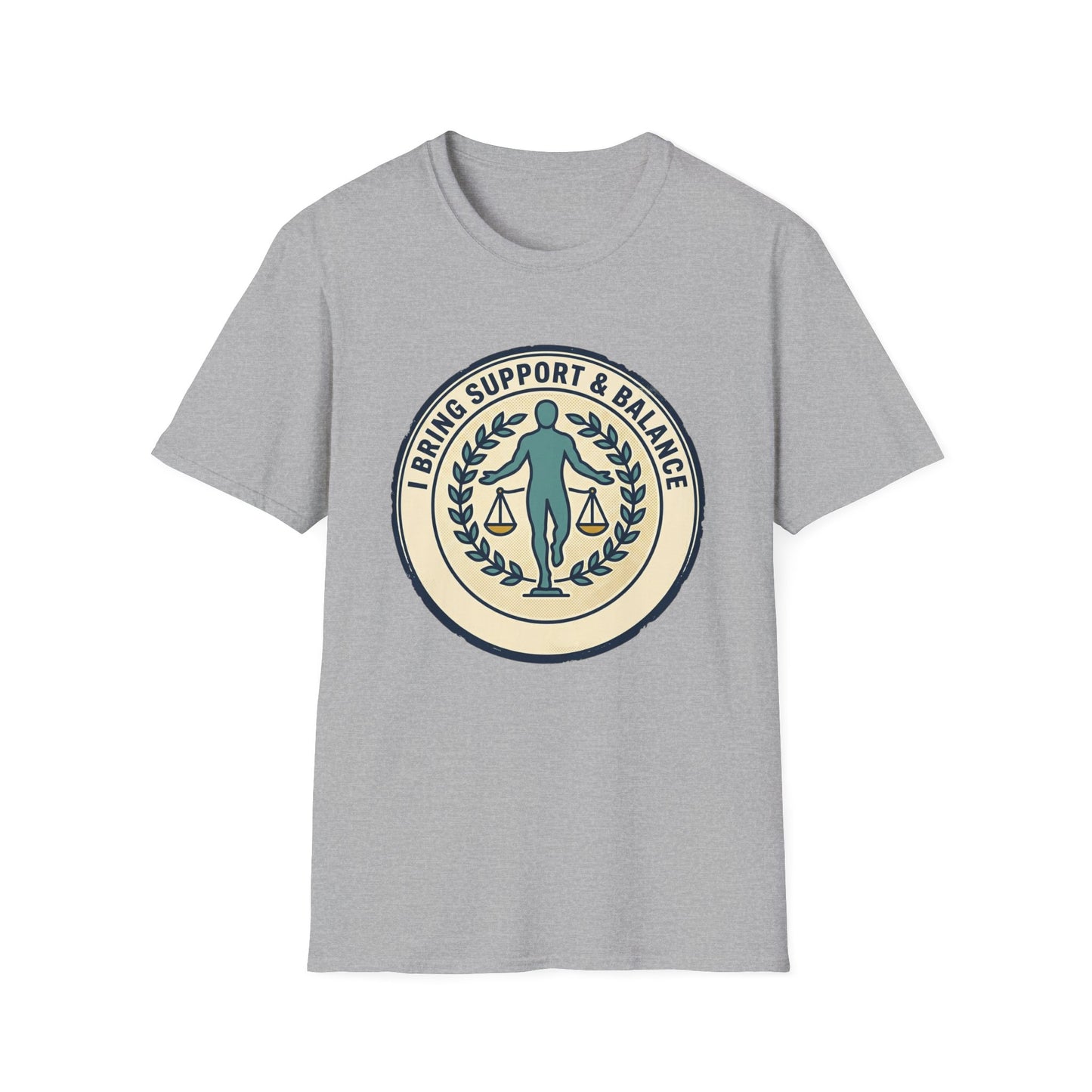 I Bring Support & Balance Graphic Tee-Balance & Support T-Shirt
