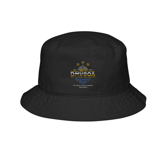 Embroidered 'United' Stars Bucket Hat — Casual Streetwear Cap