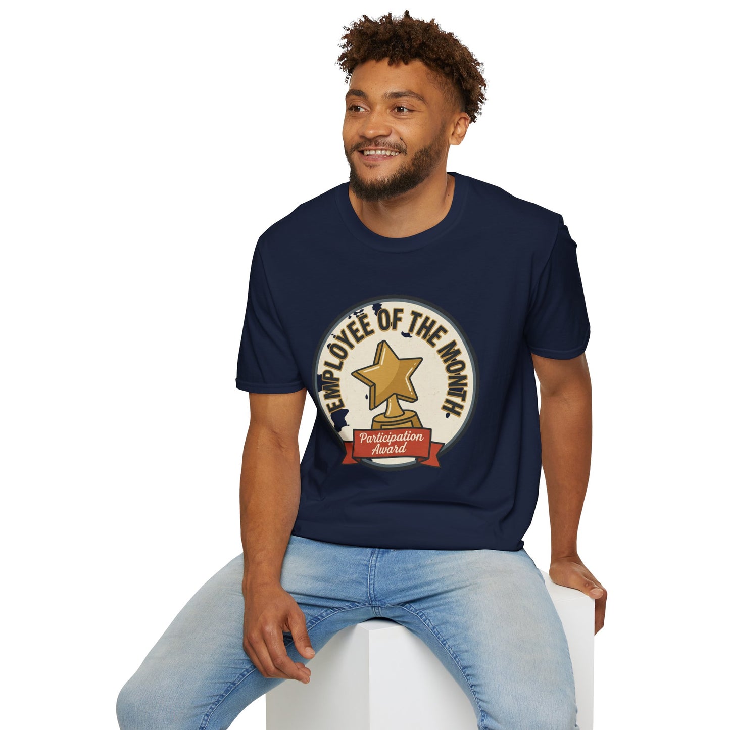 Employee of the Month T-Shirt — Participation Award Star Tee